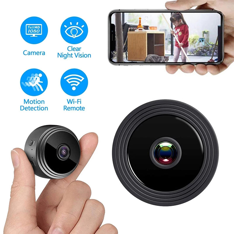 A9 Wifi Camera 1080P IP Camera Smart Home Security Night Magnetic Wire –  Product Zone
