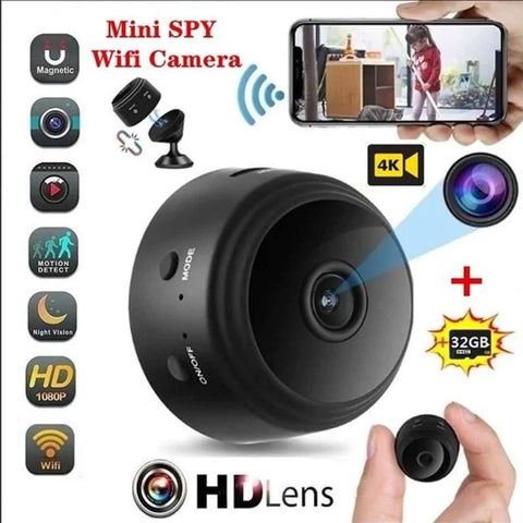 A9 Wifi Camera 1080P IP Camera Smart Home Security Night Magnetic Wireless Mini Camera Surveillance Camera
