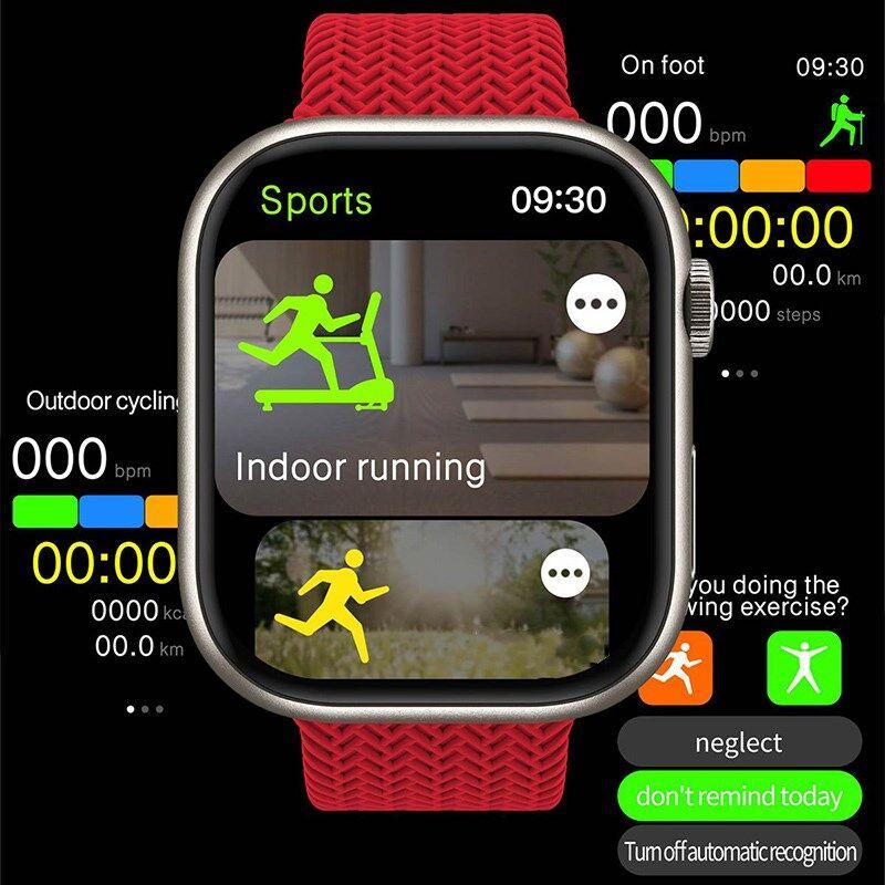 AMOLED Screen 2.12 HK8 Pro Max Ultra Smart Watch Men Series 8 NFC Wireless  Charging Bluetooth Call GPS Smartwatch For Apple IOS - AliExpress