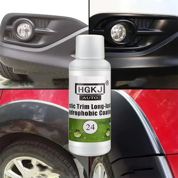 HGKJ Long-lasting Hydrophobic Coating Car Exterior Plastic