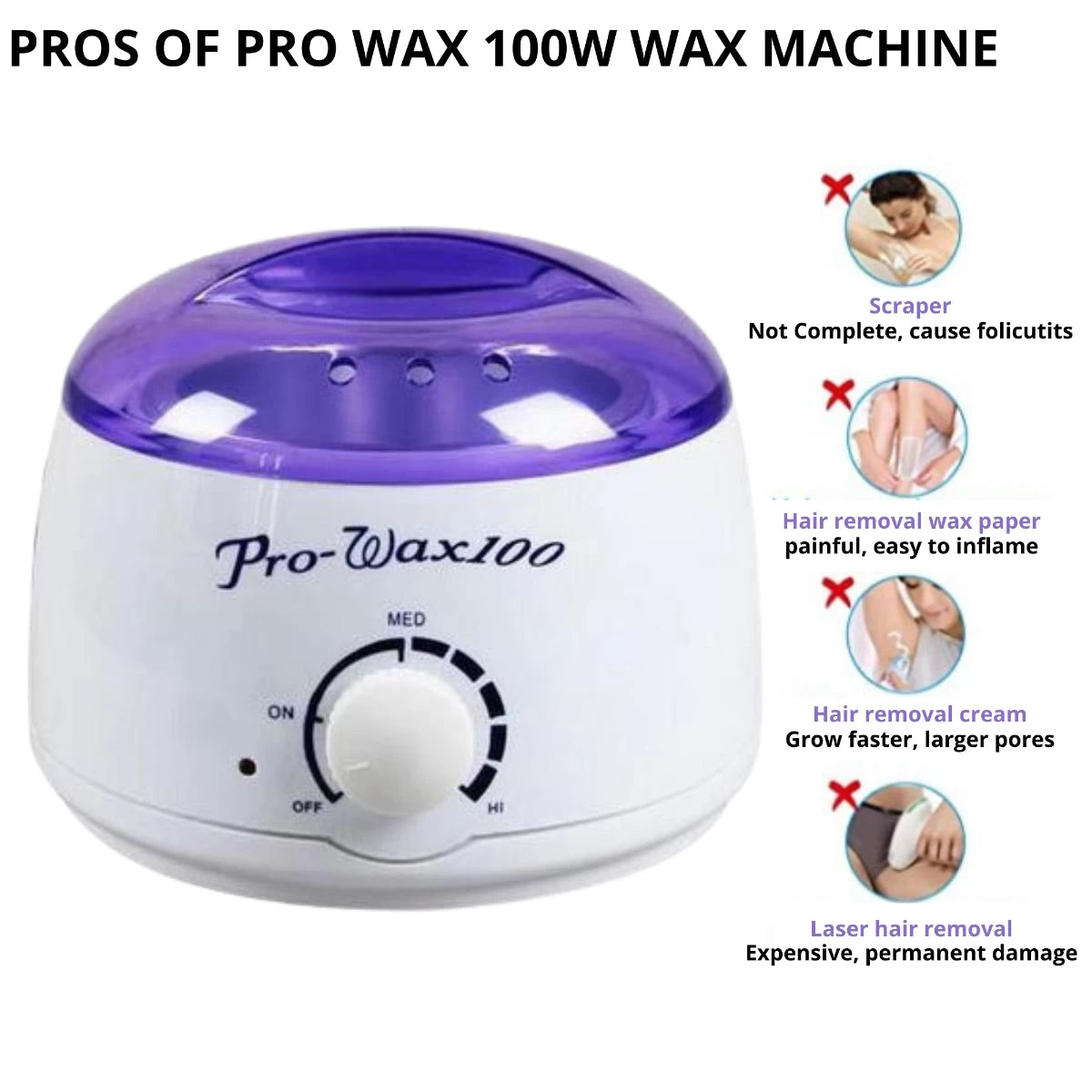 Original Hot Wax Heater Of Best High-Quality Guaranteed Warmer Machine Pro Wax 100 Wax Machine For Hair Removal