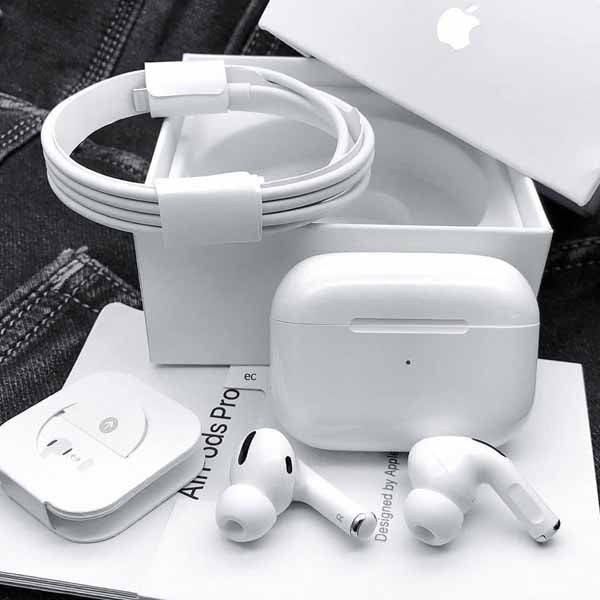 White New Apple Airpod Pro Hengxuan(High Copy With Popup Msg/Locate In Find My Iphone)