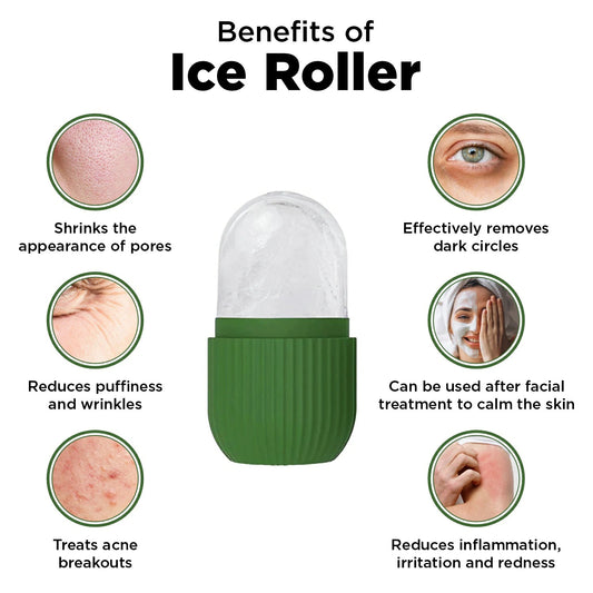 Silicone Ice Cube Trays Beauty Lifting Ice Ball Face Massager Contouring Eye Roller Facial Treatment-productzone.pk