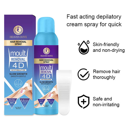 Heaven Dove Hair Removal Spray (Unisex)-Productzone.pk
