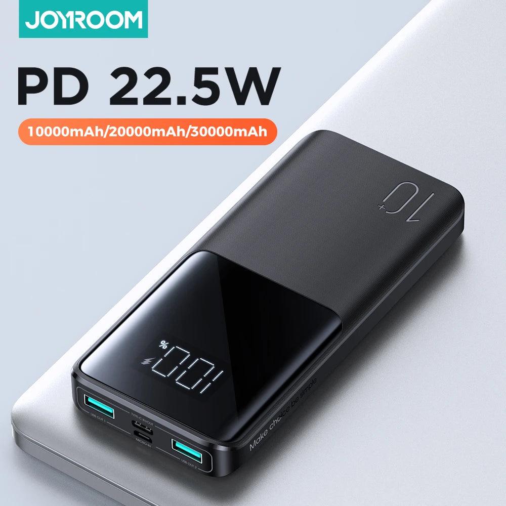 Joyroom 20W Power Bank 20000mAh Portable External Battery Charger Powerbank 10000mAh Fast Charging Powerbank 30000mAh