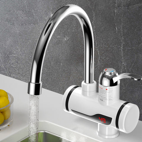 Electric Kitchen Water Heater Tap Instant Hot Water Faucet Heater Cold Heating Faucet Tankless Instantaneous Water Heater
