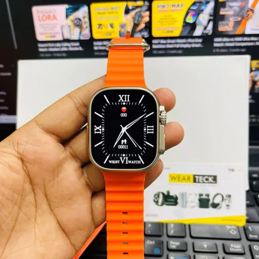 APPLE LOGO Ultra Series 8 2.05” Smart Watch Always-on Display